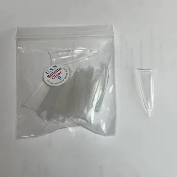 USN Stiletto Nail Tips Bag 50pcs Refill - Natural