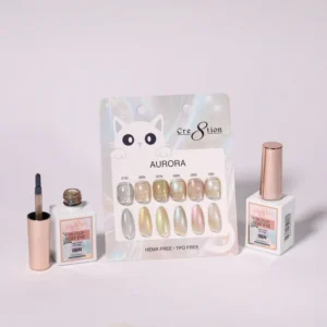 HEMA Free TPO Free Cre8tion Cat Eye Aurora Set - 6 Colors w/ 1 Calendar Display