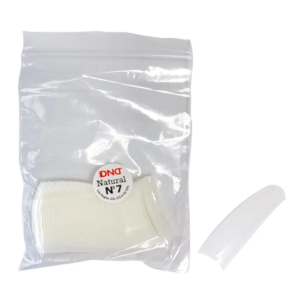 DND Natural Tips #07, BIG BAG (Pk: 50 pcs/bag, 100 bags/big bag)