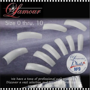 Lamour Phale Tips, BIG BAG (Pk: 50 tips/bag, 100 bags/BIG BAG)