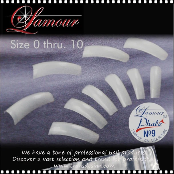 Lamour Phale Tips, BIG BAG (Pk: 50 tips/bag, 100 bags/BIG BAG)