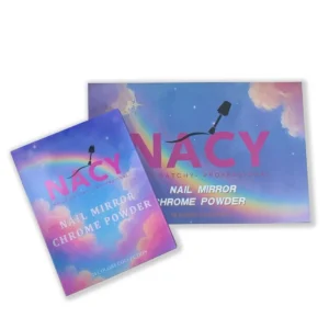 Alternative view of Nacy High Brightness Aurora Chrome Pigment - Set 24 Colors w/ 1 Acrylic Booklet