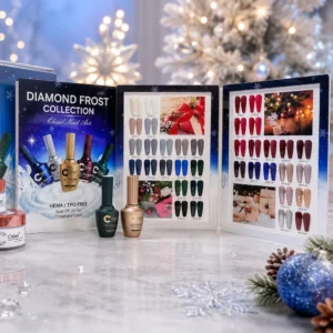 Chisel Diamond Frost Collection Gel 0.5oz - Set 36 Colors w/ 1 Color Book