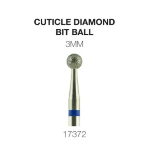 Cre8tion Cuticle Ball, Diamond, Coarse 3/32, 3mm