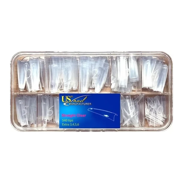 USN Straight Coffin Natural Tip Box 540pcs