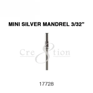 Cre8tion Mini Silver Mandrel 3/32