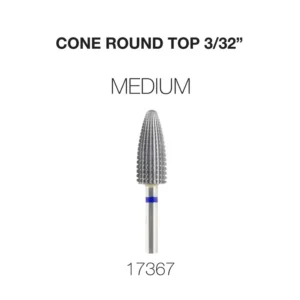 Cre8tion Carbide, Cone Round Top, Medium, CM 3/32
